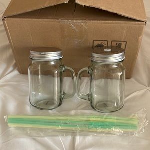 Set of Glass Mason Jars